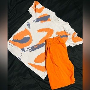 Boys matching shirt set